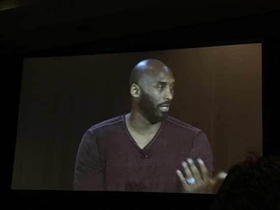 Kobe talking about his love for animation.
